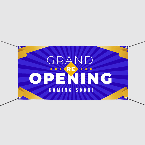 Grand Opening Banners
