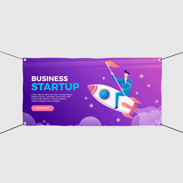 Startup Banners - Kickstart Your Business | Print Me USA