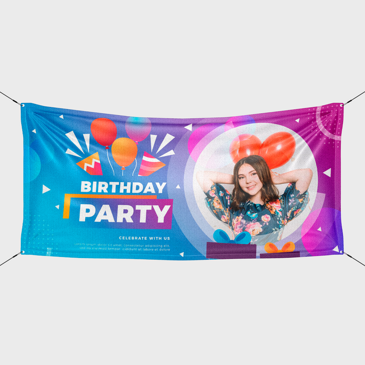Personalized Birthday Banners in California - Print Me USA